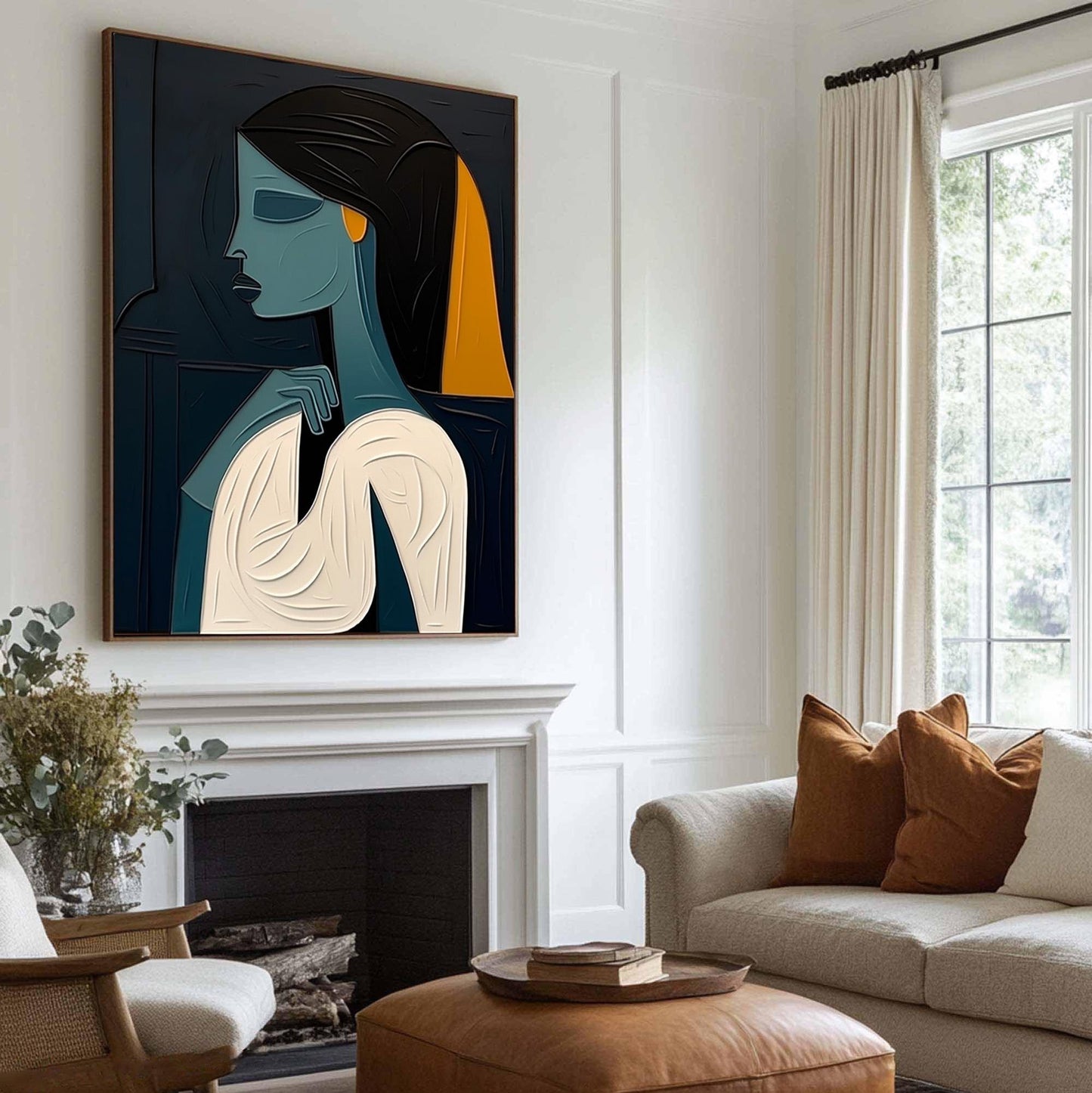46x61 cm canvas art for living room - image 8 of 8
