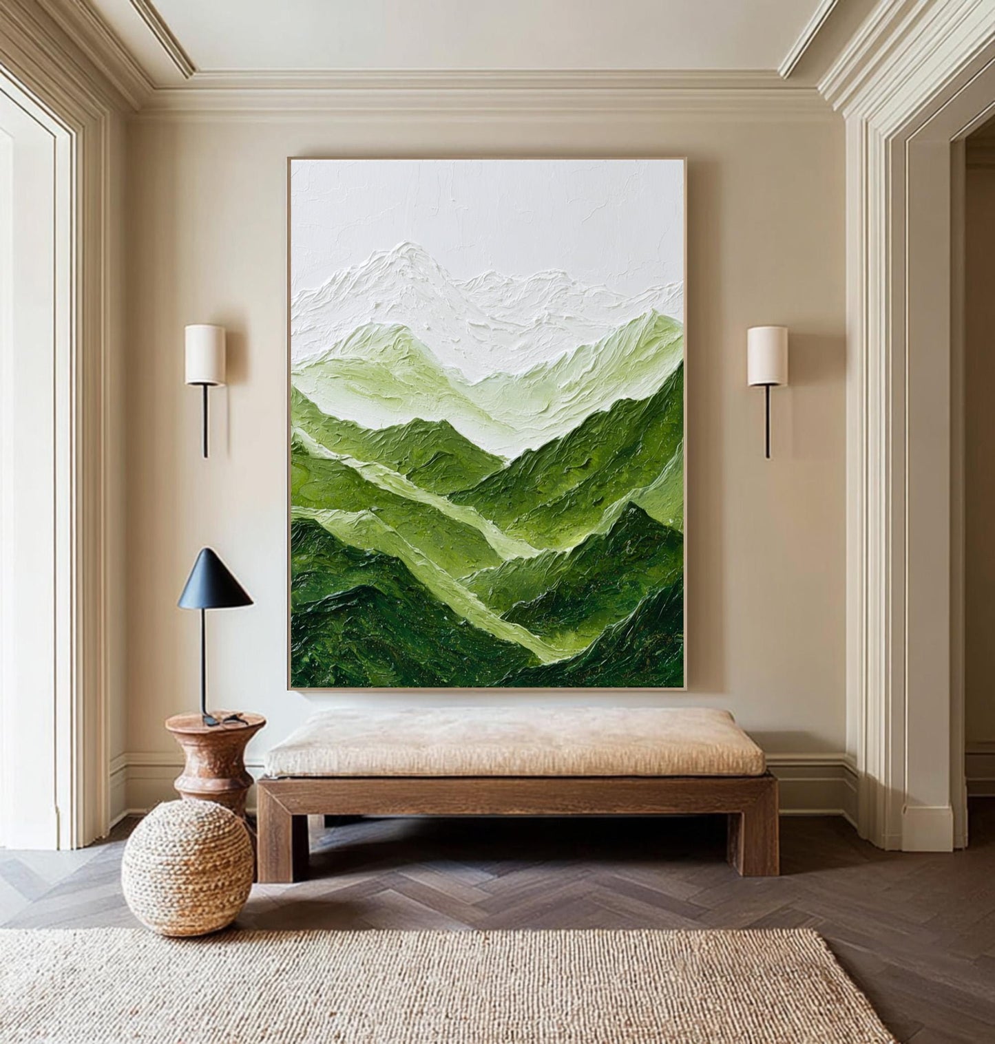 18x24 inch handmade canvas art for living room - image 9 of 9
