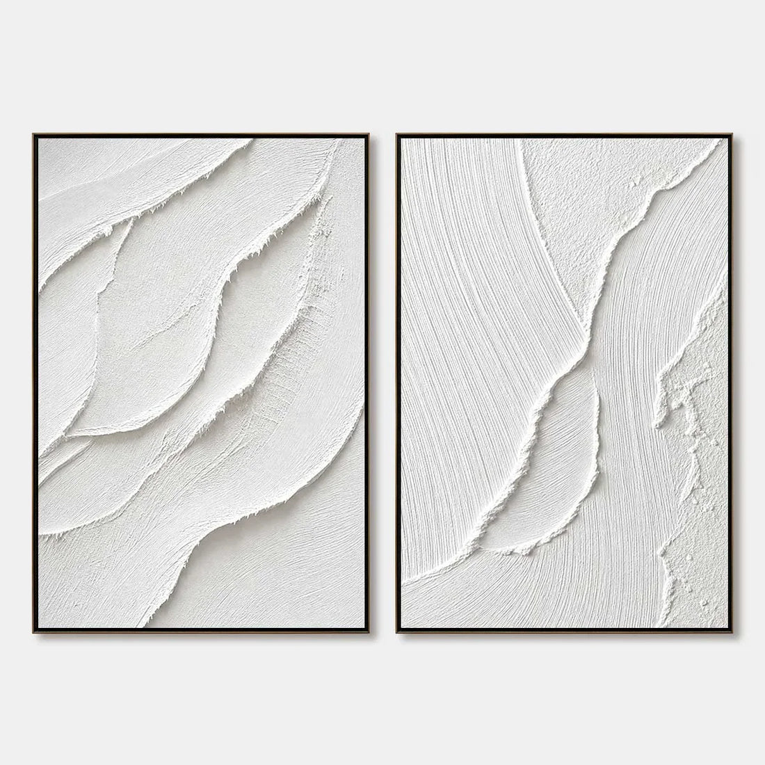 A white wabi-sabi set, and what minimalism looks like at the studio