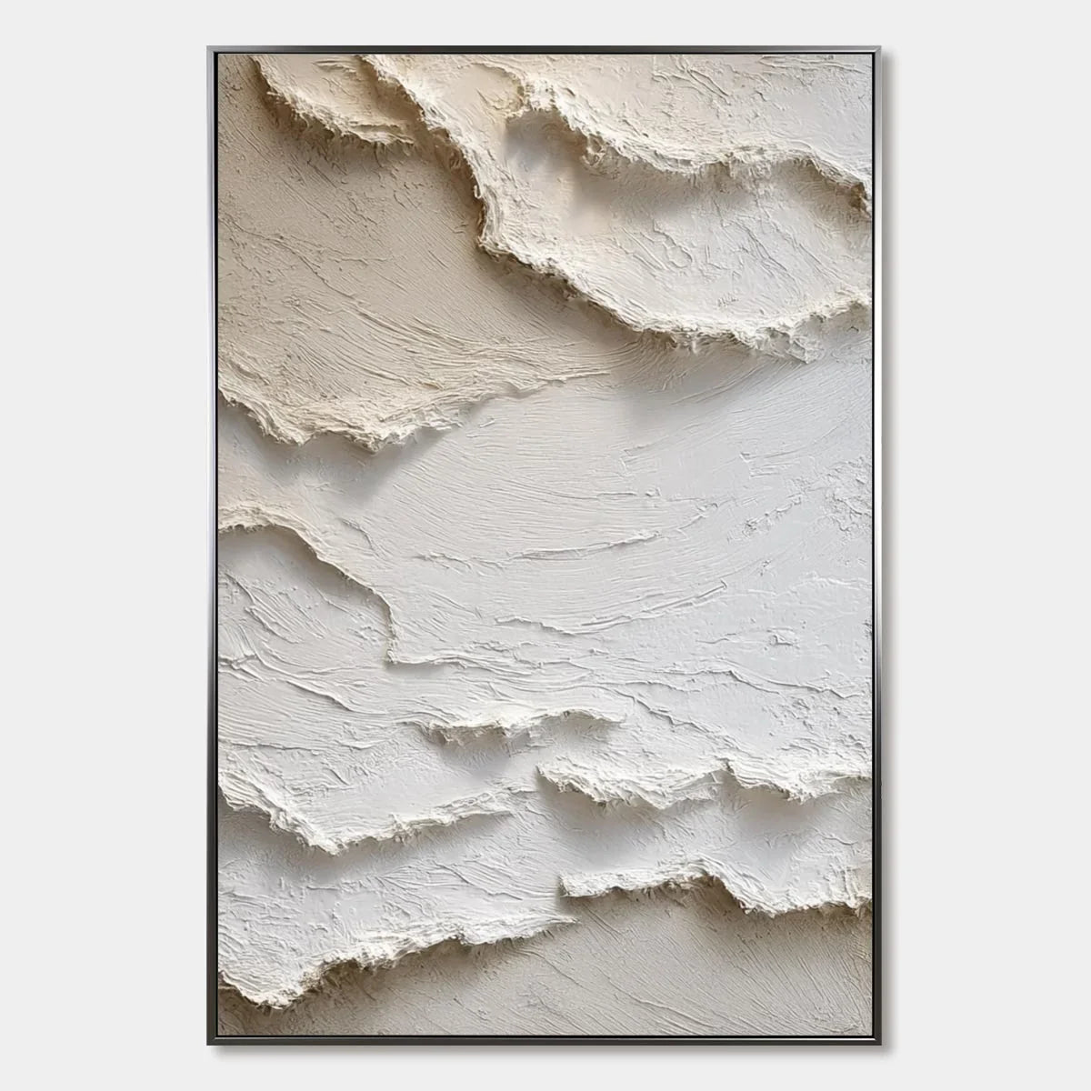 Hand-painted impasto oil painting for a living room by UArtShow