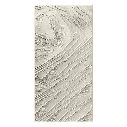 3D Textured Cream Beige Painting: Minimalist Canvas Wall Art #6