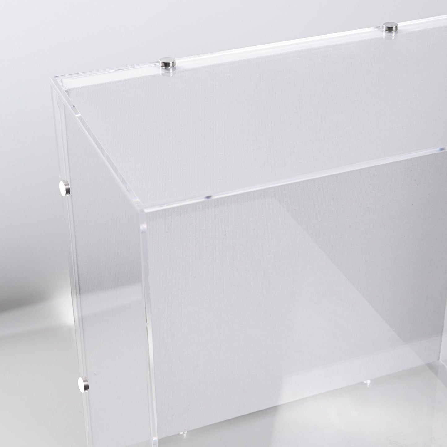 8in Depth Deep Shadow Box Frame Custom Shadow Box, Clear Acrylic Frame Box for C #2
