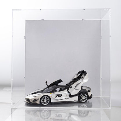 8in Depth Deep Shadow Box Frame Custom Shadow Box, Clear Acrylic Frame Box for C #5