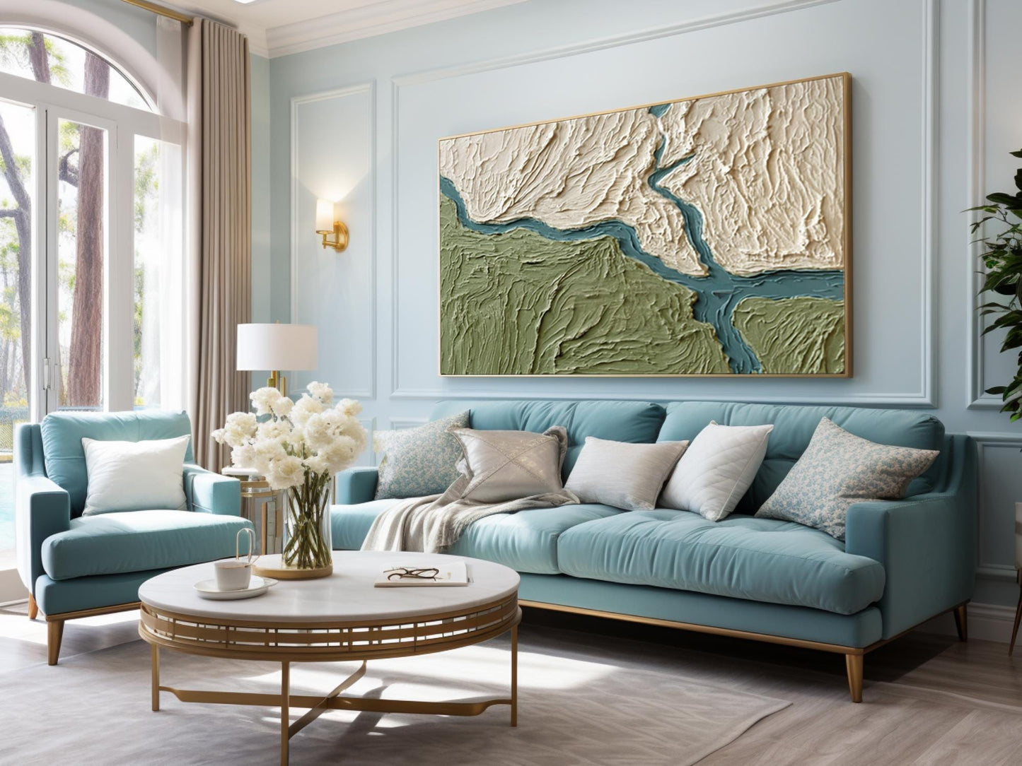 18x24 inch canvas art for living room - image 4 of 8