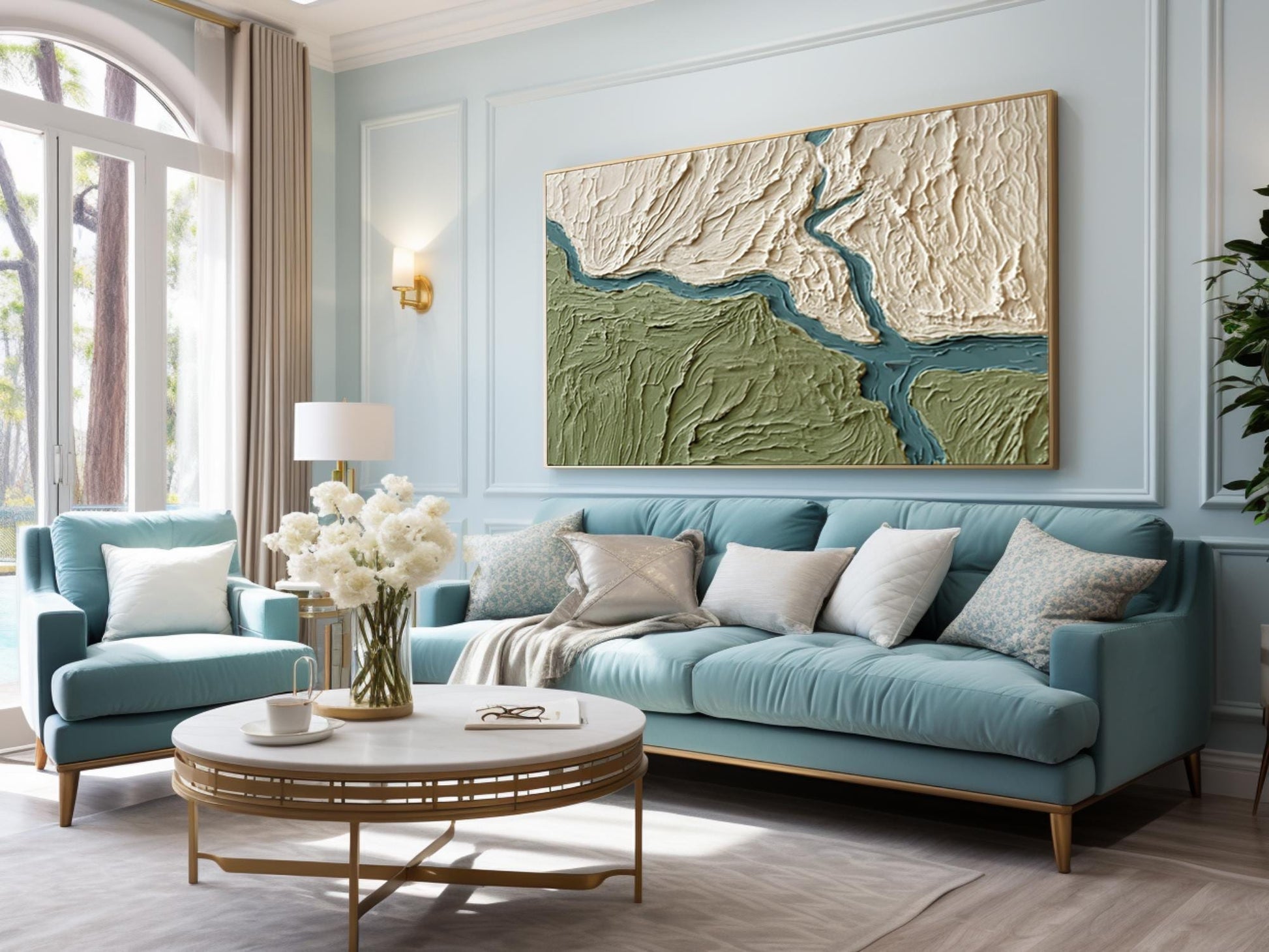 18x24 inch canvas art for living room - image 4 of 8