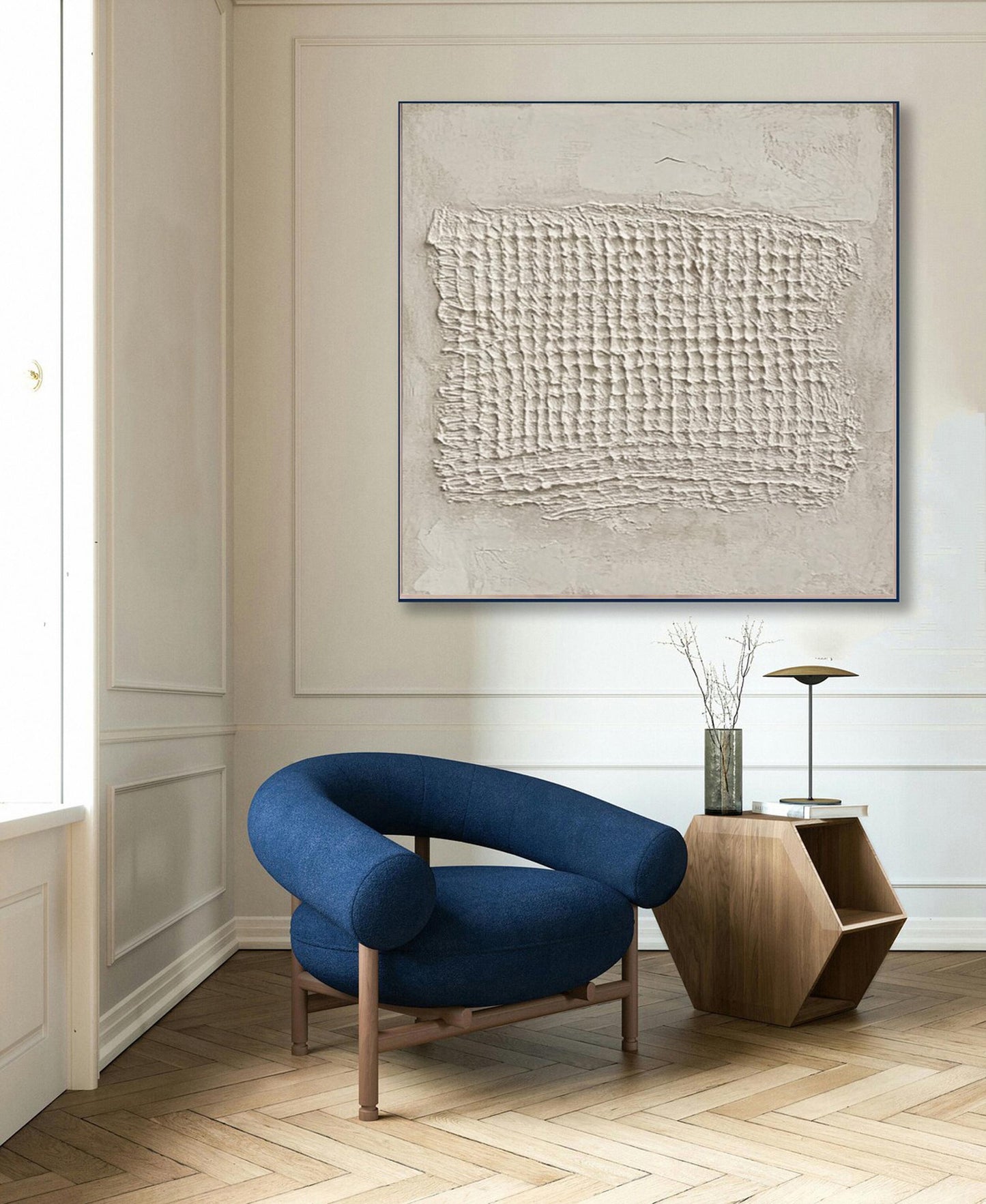 24x24 inch handmade canvas art for living room - image 7 of 10