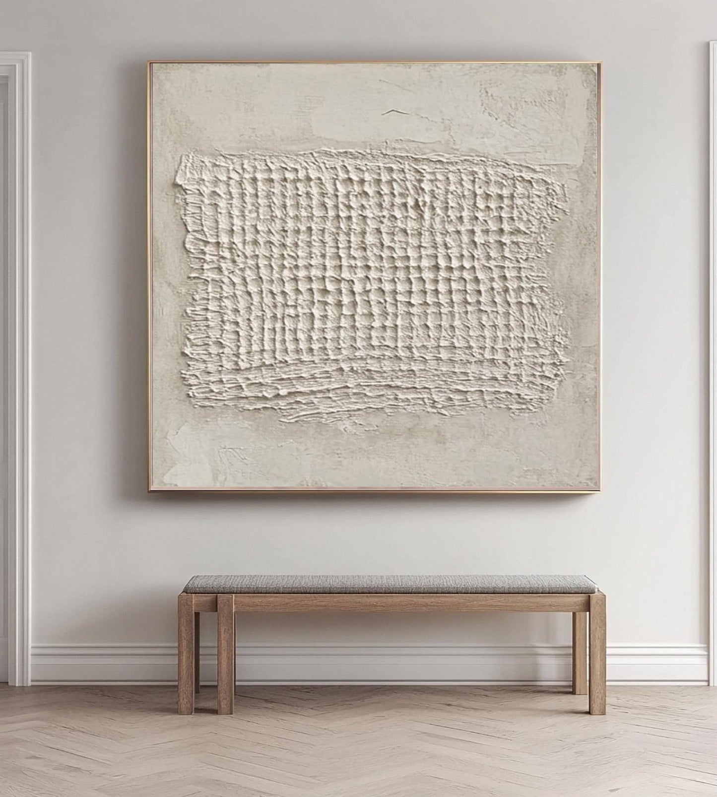 24x24 inch handmade canvas art for living room - image 1 of 10
