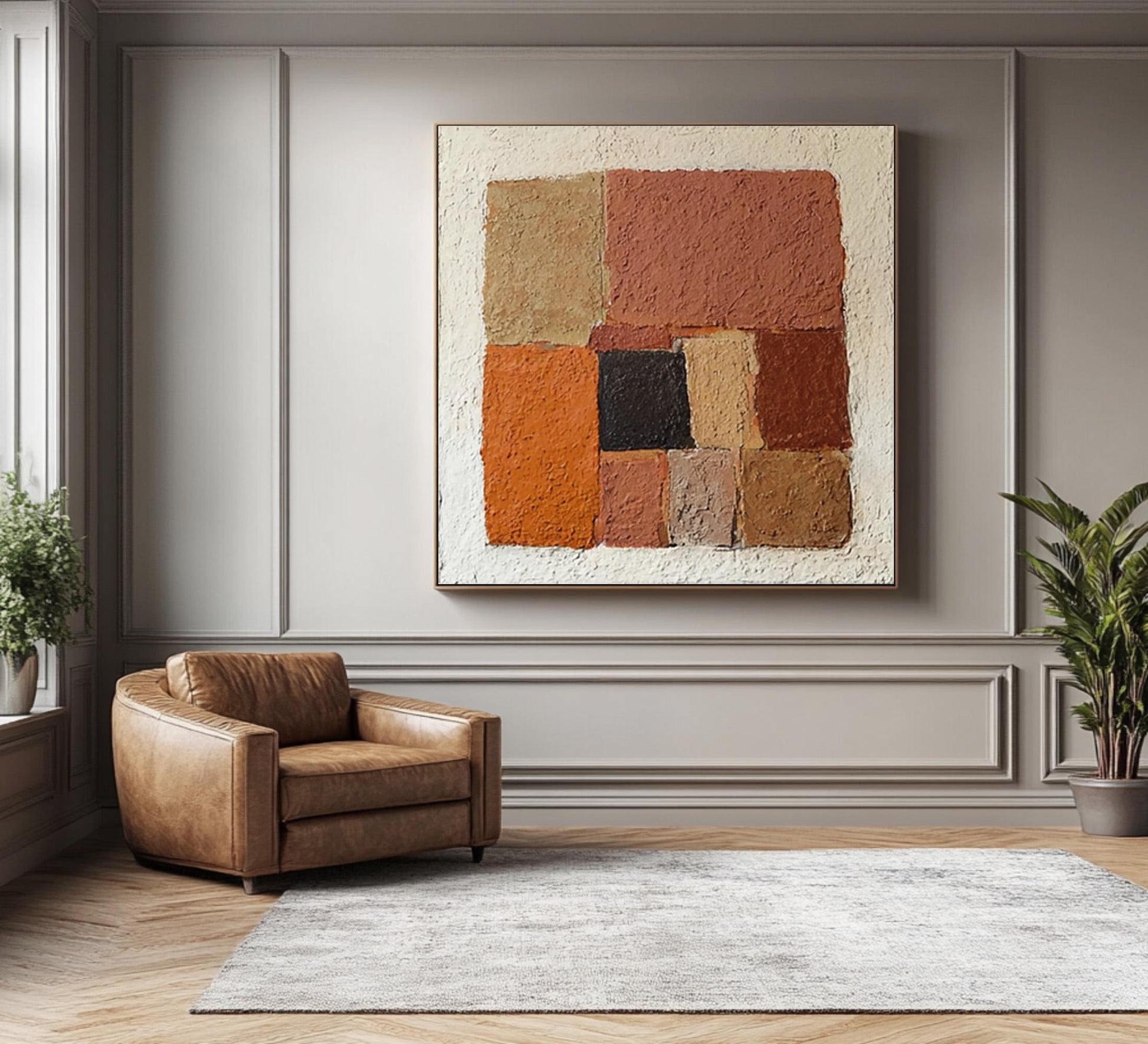 24x24 inch canvas art for living room - image 6 of 8