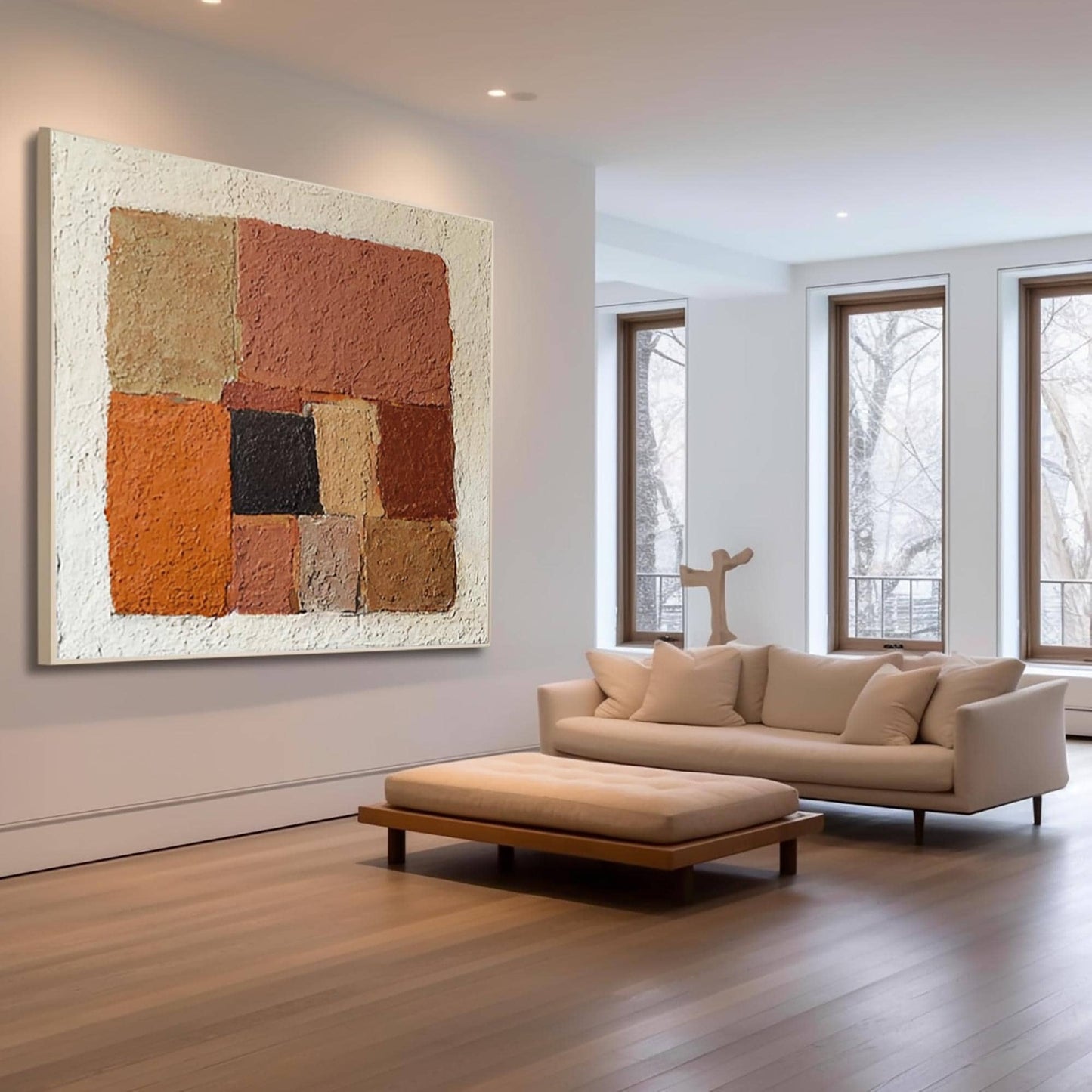 24x24 inch canvas art for living room - image 1 of 8