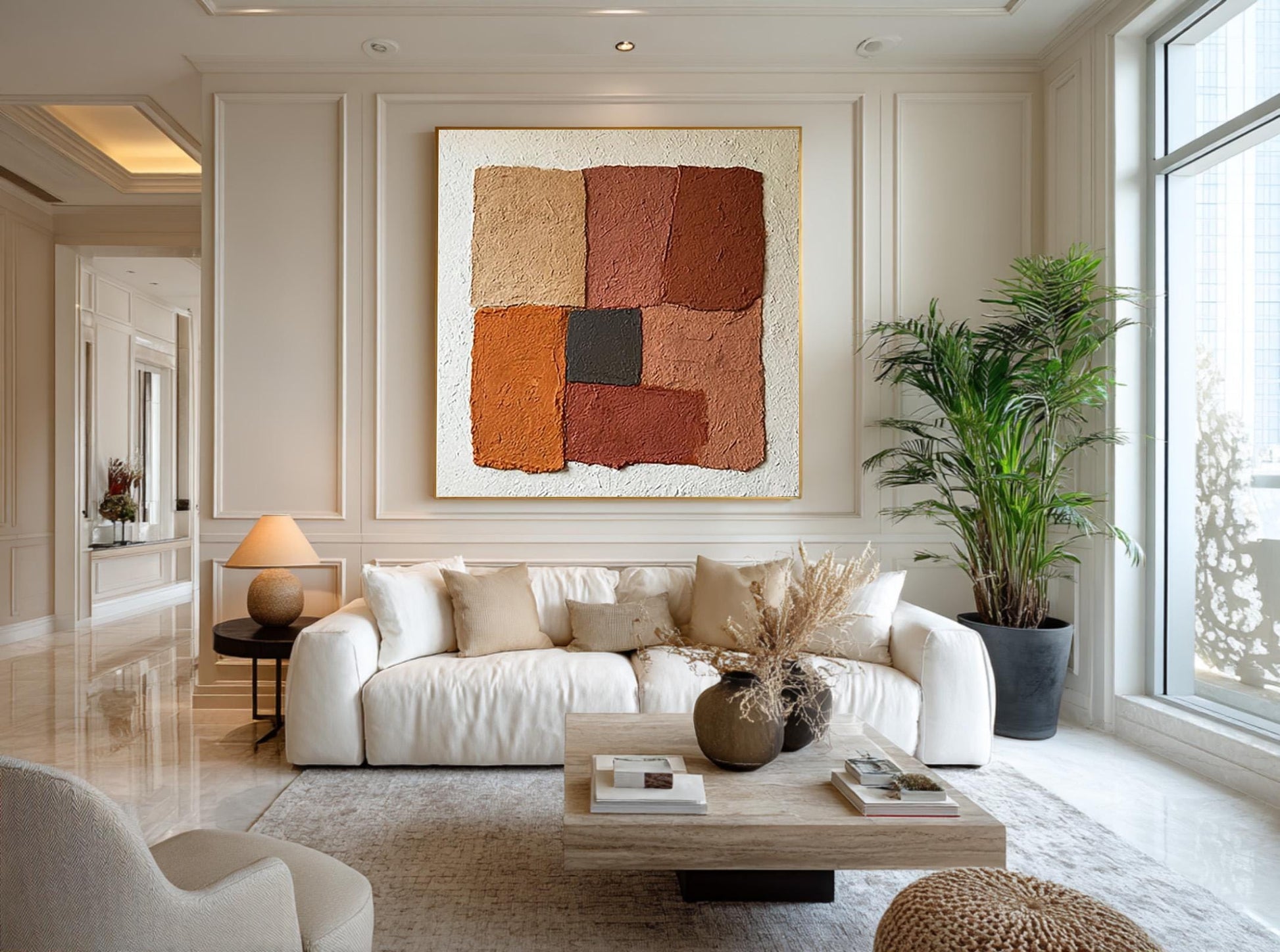24x24 inch canvas art for living room - image 4 of 8