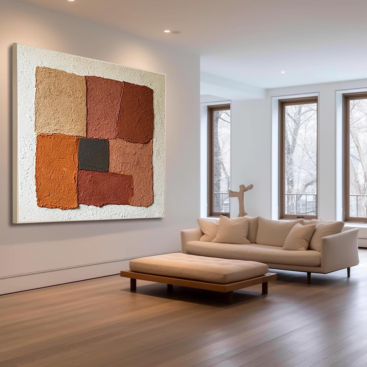 24x24 inch canvas art for living room - image 6 of 8