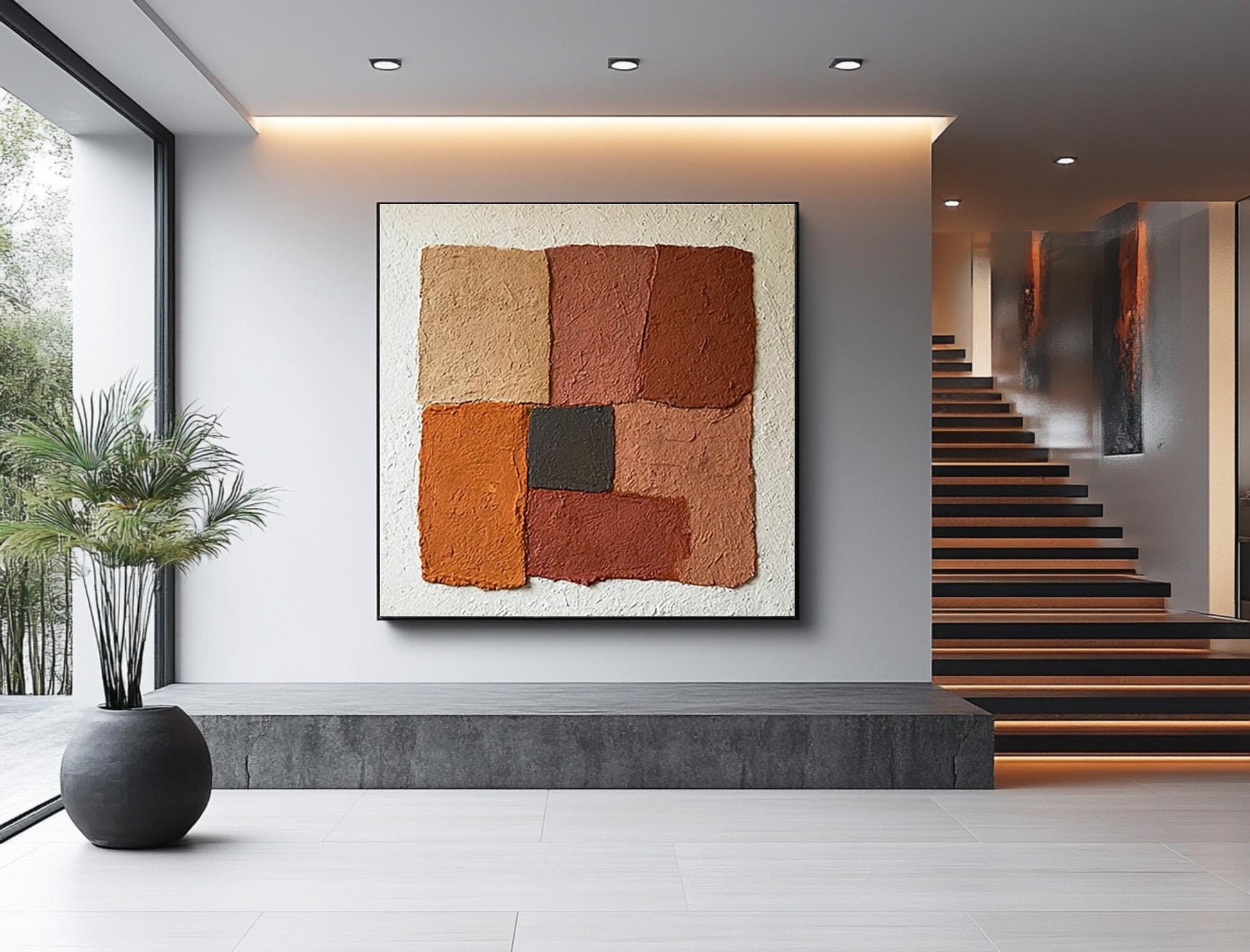 24x24 inch canvas art for living room - image 7 of 8