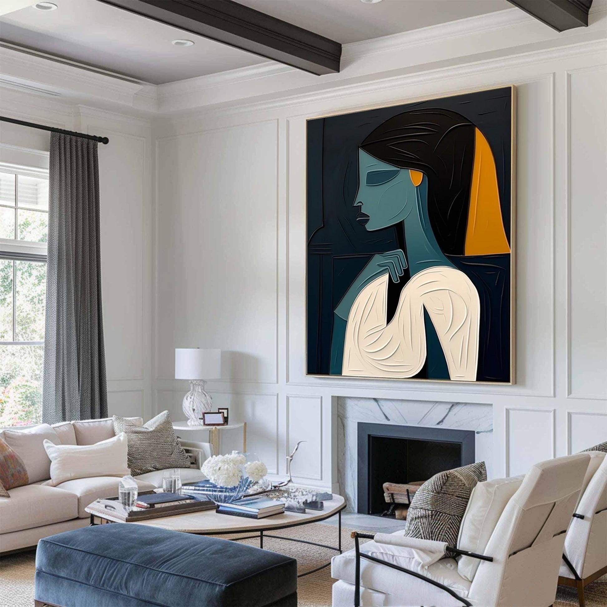 46x61 cm canvas art for living room - image 3 of 8