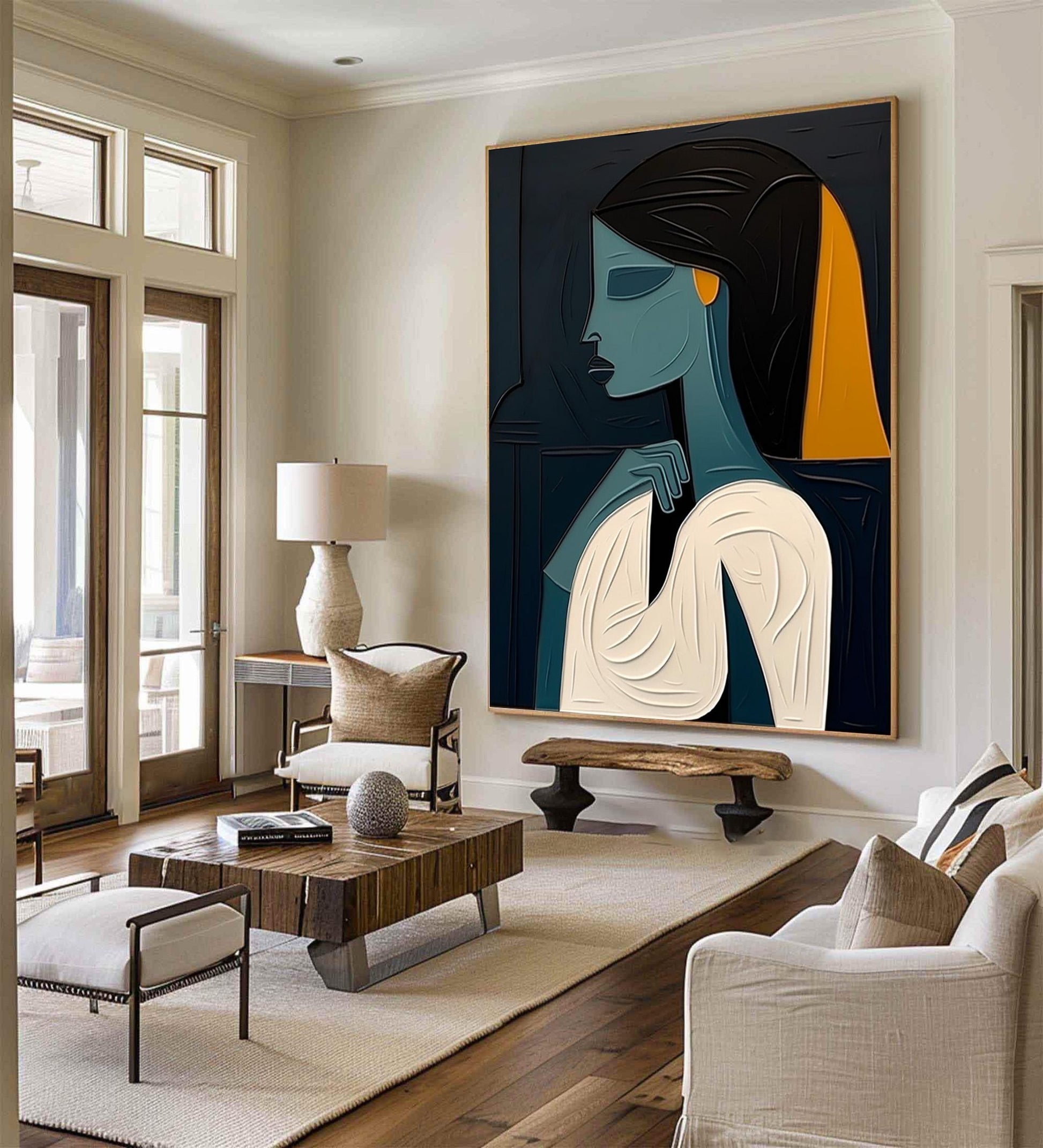 46x61 cm canvas art for living room - image 6 of 8