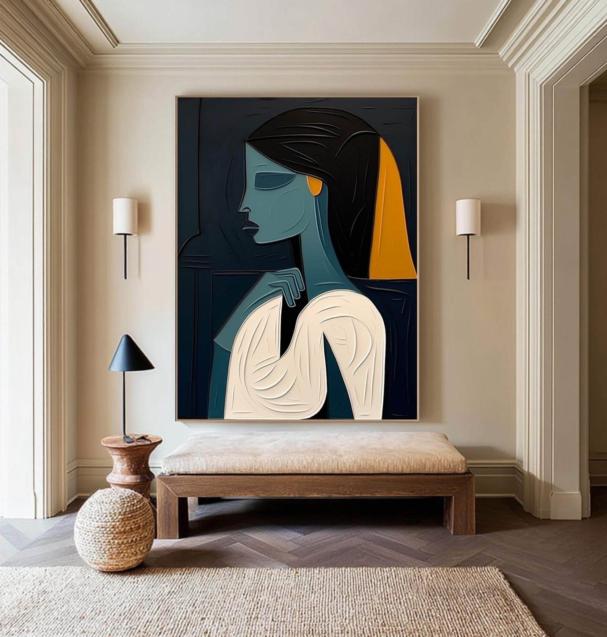 46x61 cm canvas art for living room - image 1 of 8