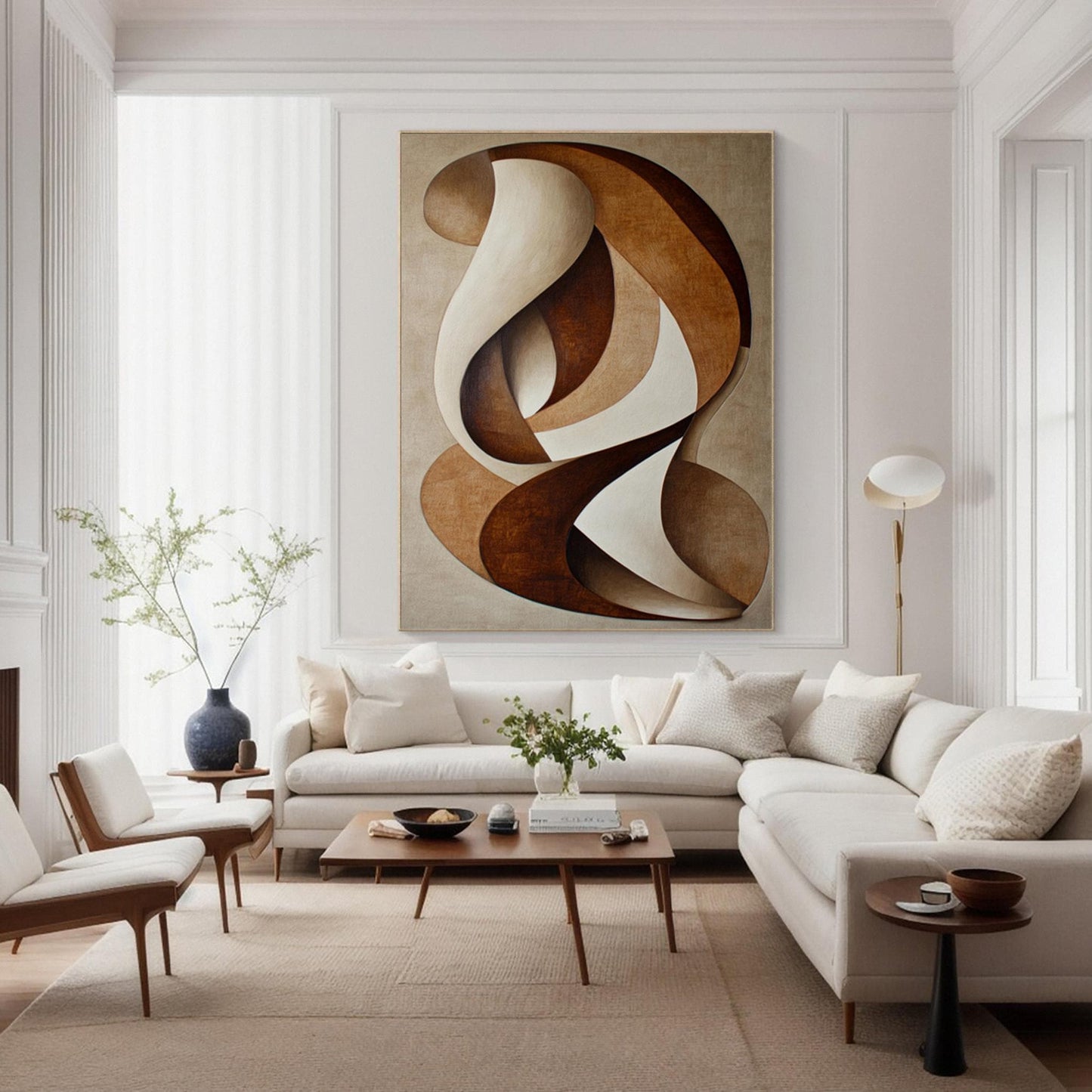 24x24 inch wall art for living room - image 5 of 10