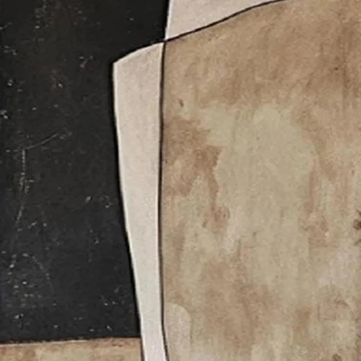 ABSTRACT GEOMETRIC DIPTYCH: Geometric Set of 2 Vertical | rectangular format, hand-painted canvas edge