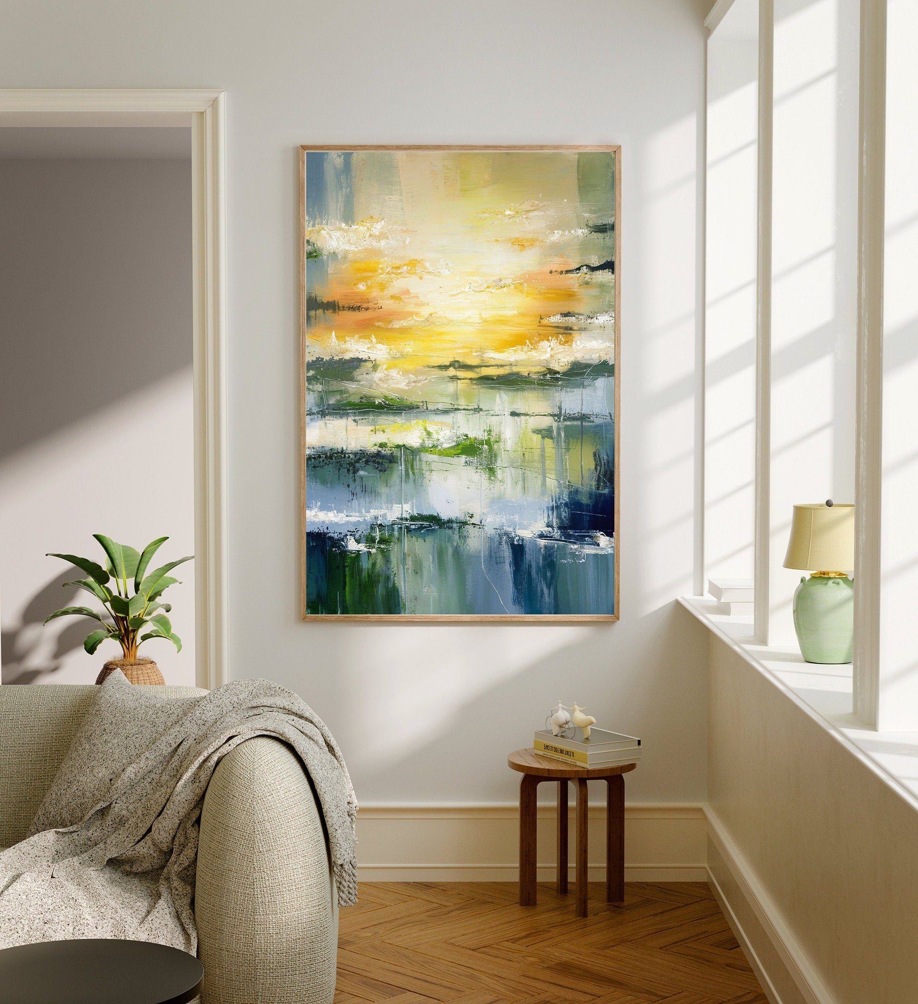 40x60 cm oil painting for living room - image 4 of 9
