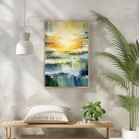 40x60 cm oil painting for living room - image 1 of 9
