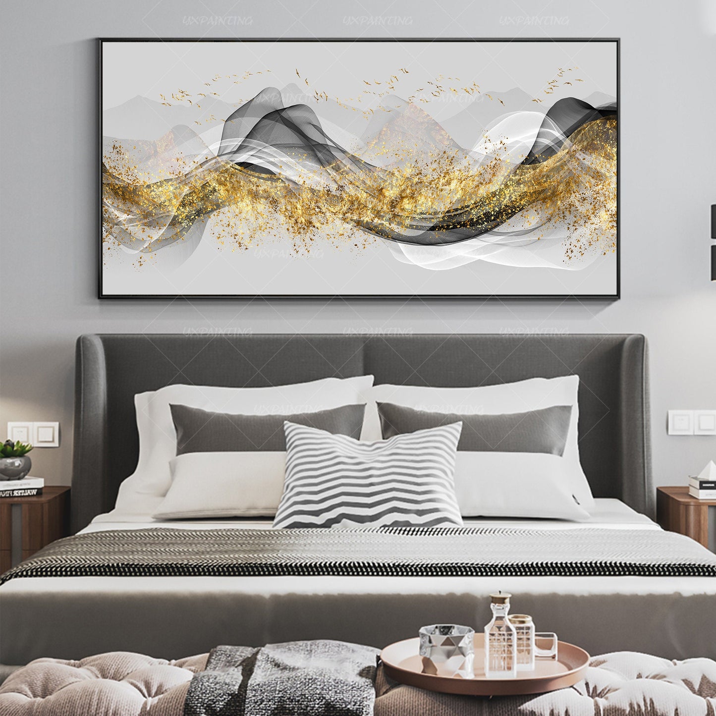 Abstract Mountain Landscape Art Print | Minimalist Home Decor #3