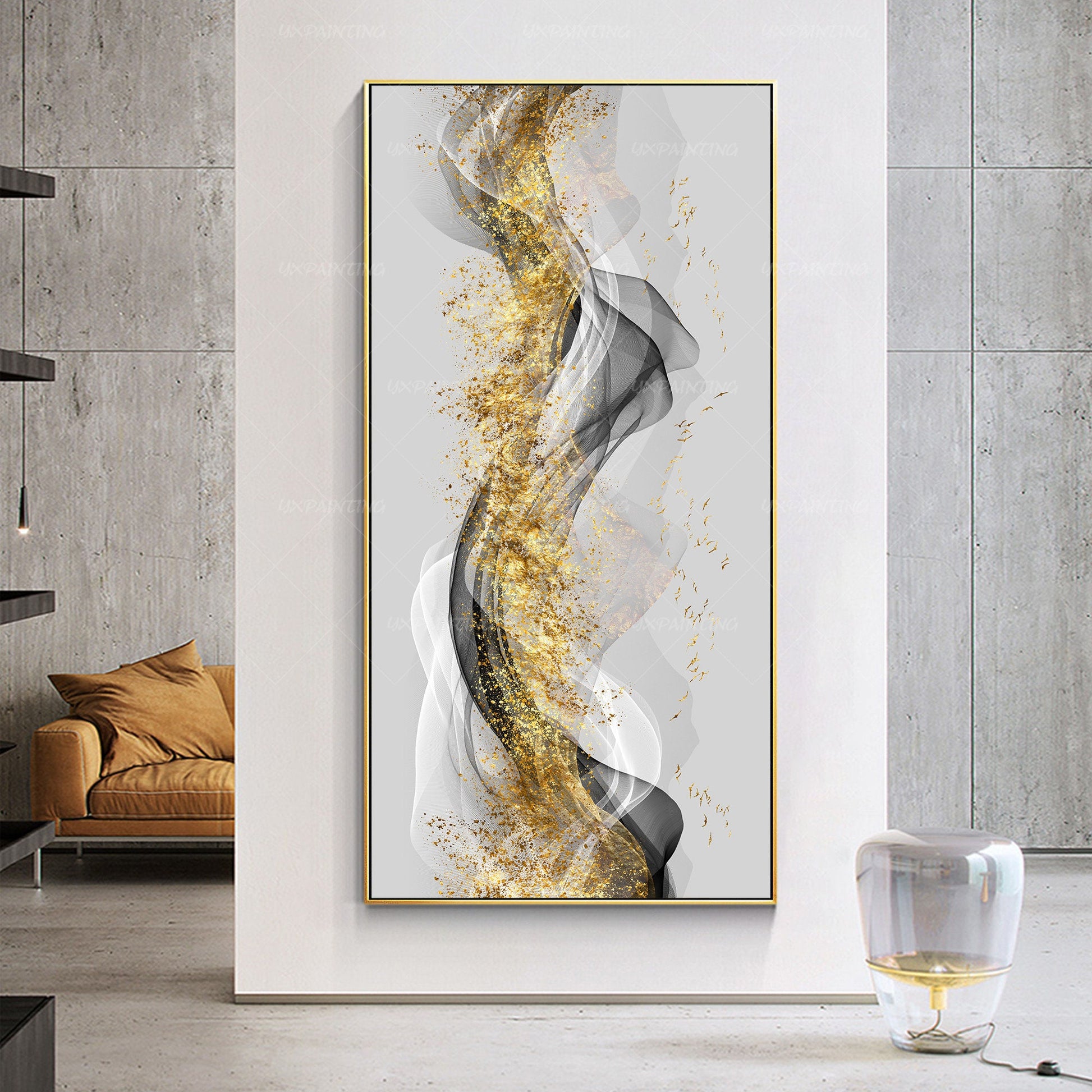 Abstract Mountain Landscape Art Print | Minimalist Home Decor #4