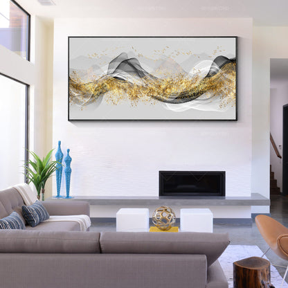 Abstract Mountain Landscape Art Print | Minimalist Home Decor #5