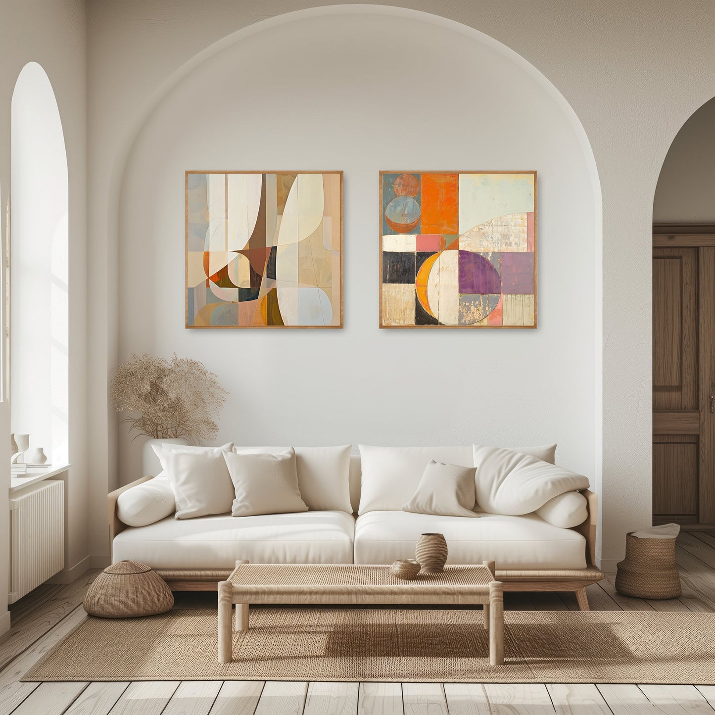50x50 cm oil painting for home decor - image 4 of 8