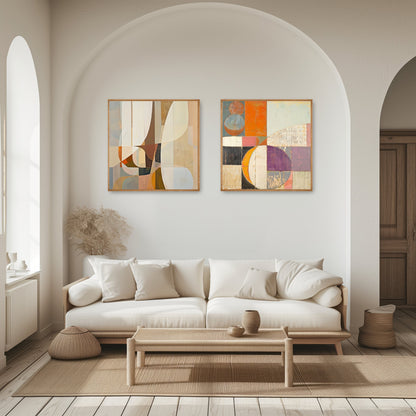 50x50 cm oil painting for home decor - image 4 of 8