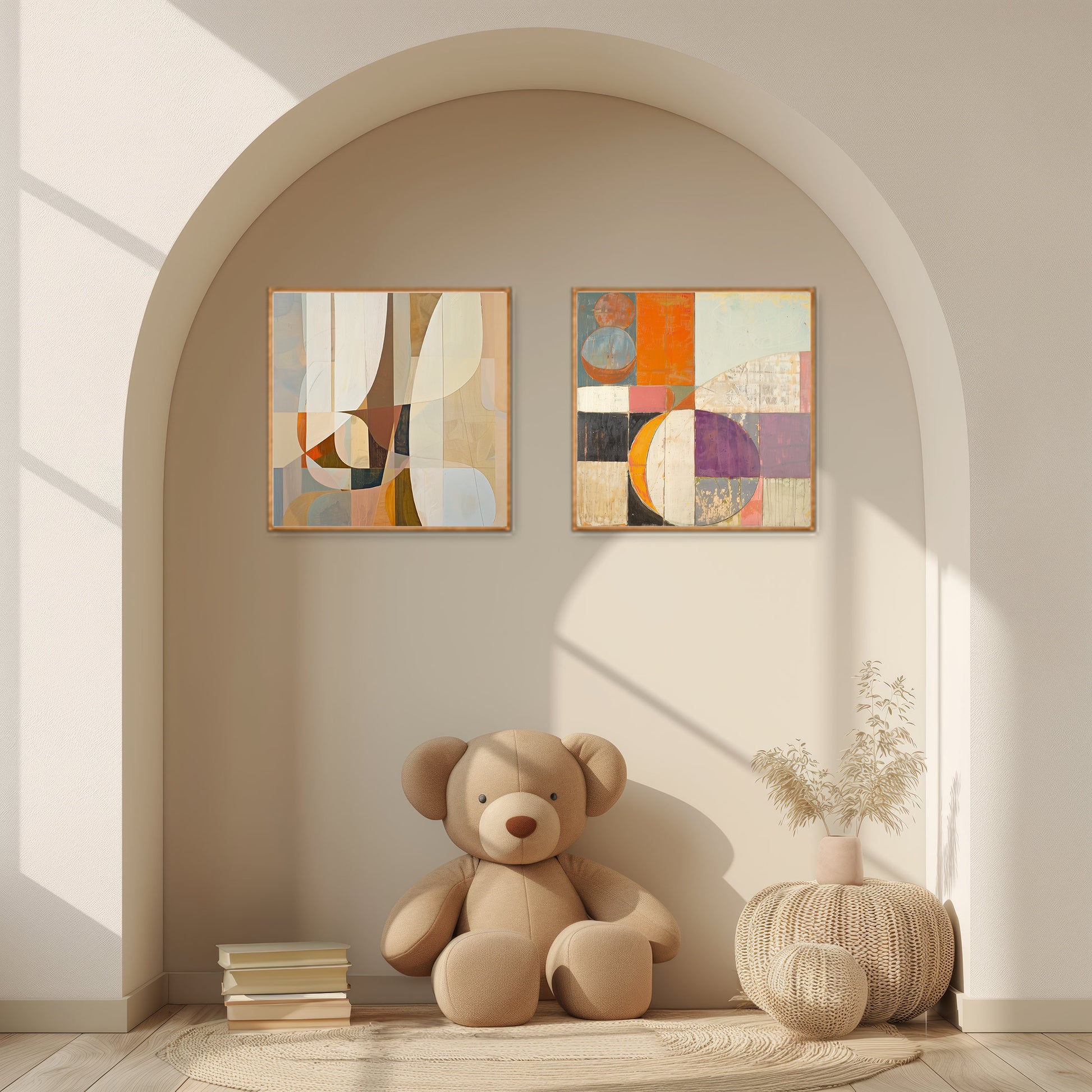 50x50 cm oil painting for home decor - image 5 of 8