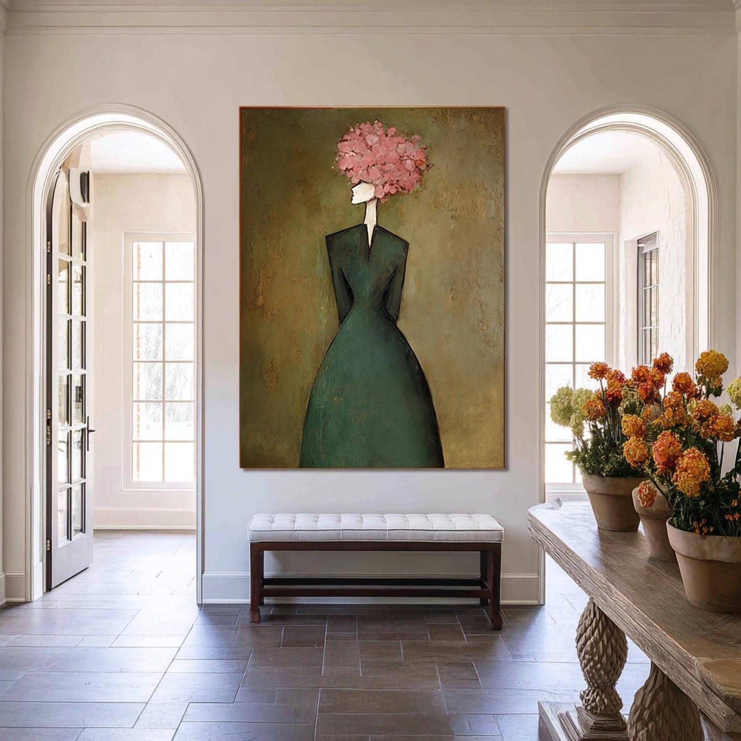 46x61 cm oil painting for living room - image 1 of 10