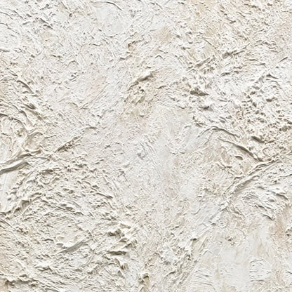 ALABASTER VEIL: Textured Wabi Sabi Minimalist Painting | rolled canvas, ready for custom framing