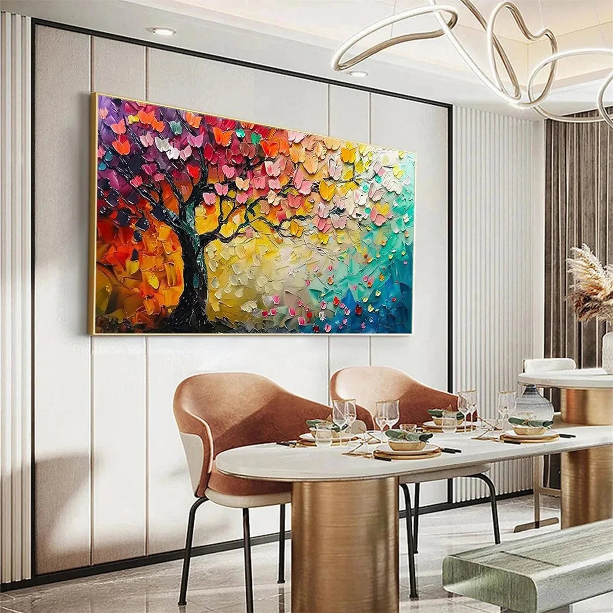 WHISPERS OF AUTUMN | black frame version on white wall