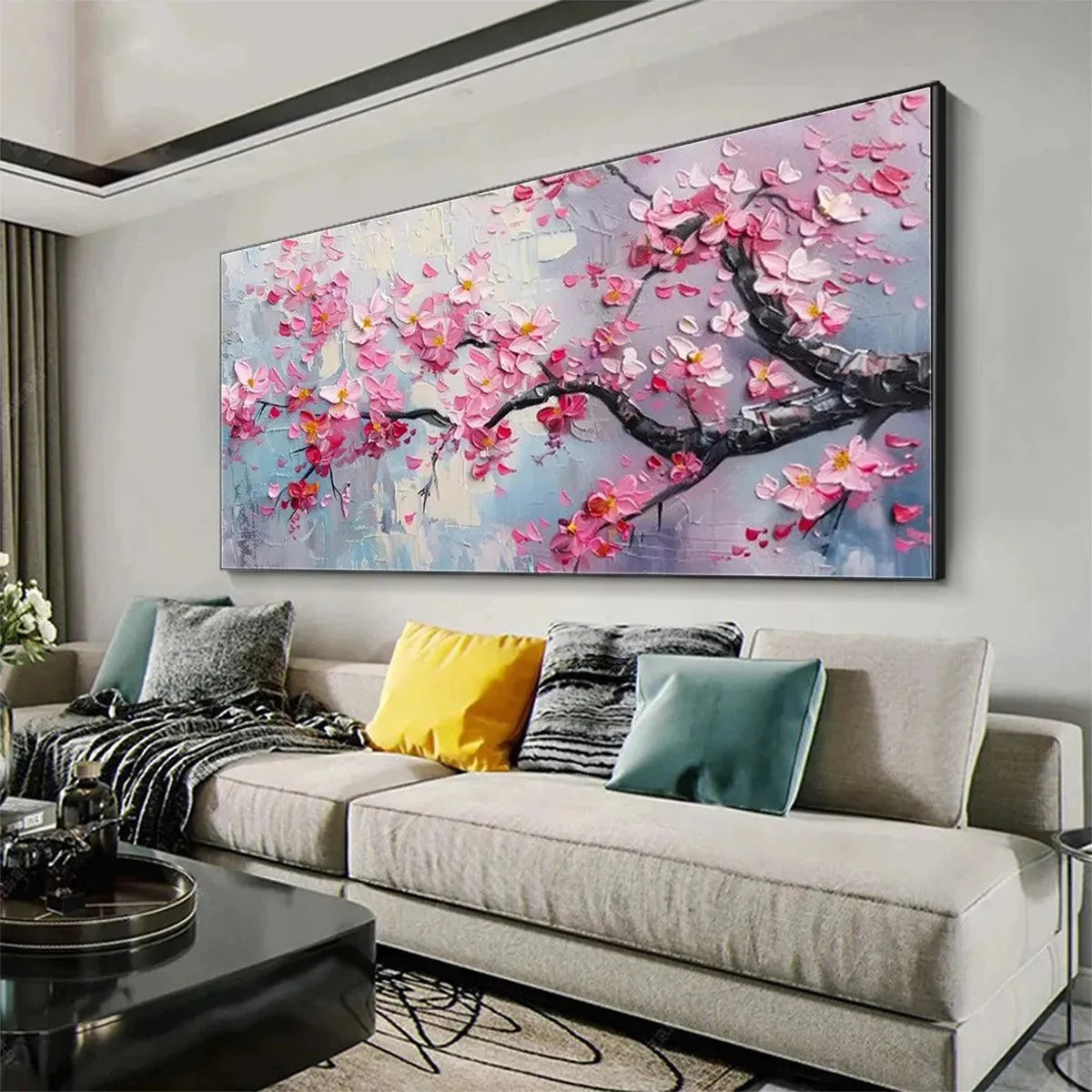 SPRINGTIME SERENADE | rolled canvas, ready for custom framing