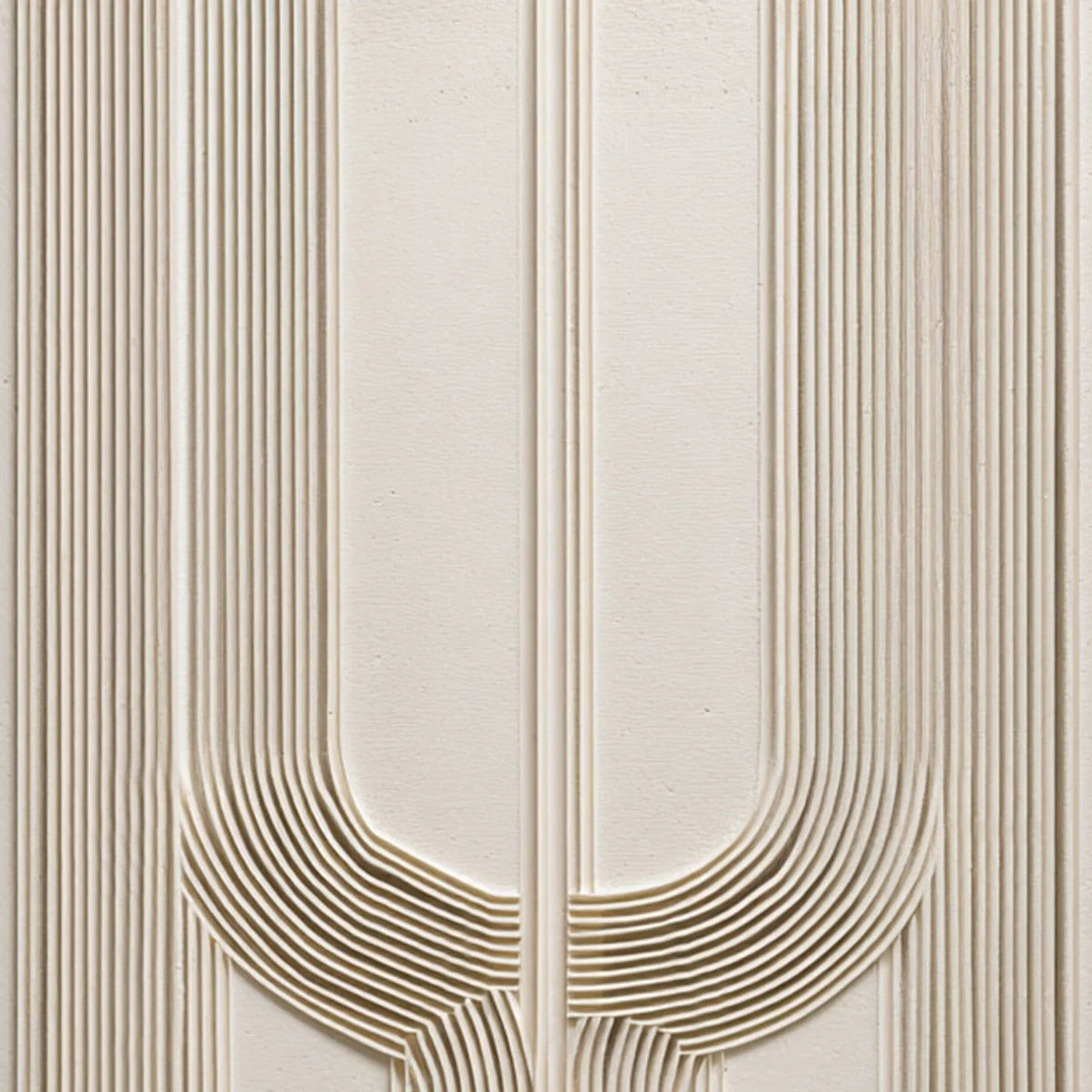 ARCADE: Textured Minimalist Architectural Abstract Painting | rolled canvas, ready for custom framing