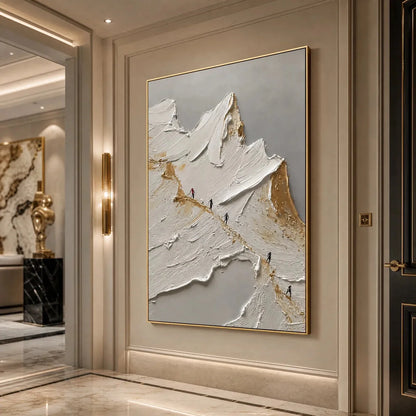 THE ASCENT | rolled canvas, ready for custom framing