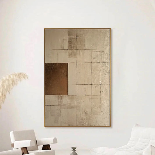 BALANCE: Minimalist Abstract Oil Painting