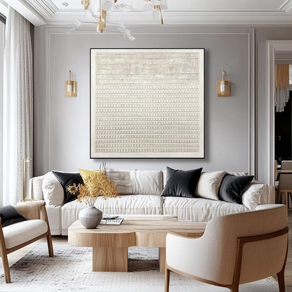 24x24 inch handmade wall art for living room - image 2 of 10