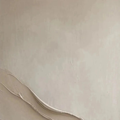 BEIGE TEXTURED ABSTRACT DIPTYCH: Textured Abstract Painting | black frame version on white wall