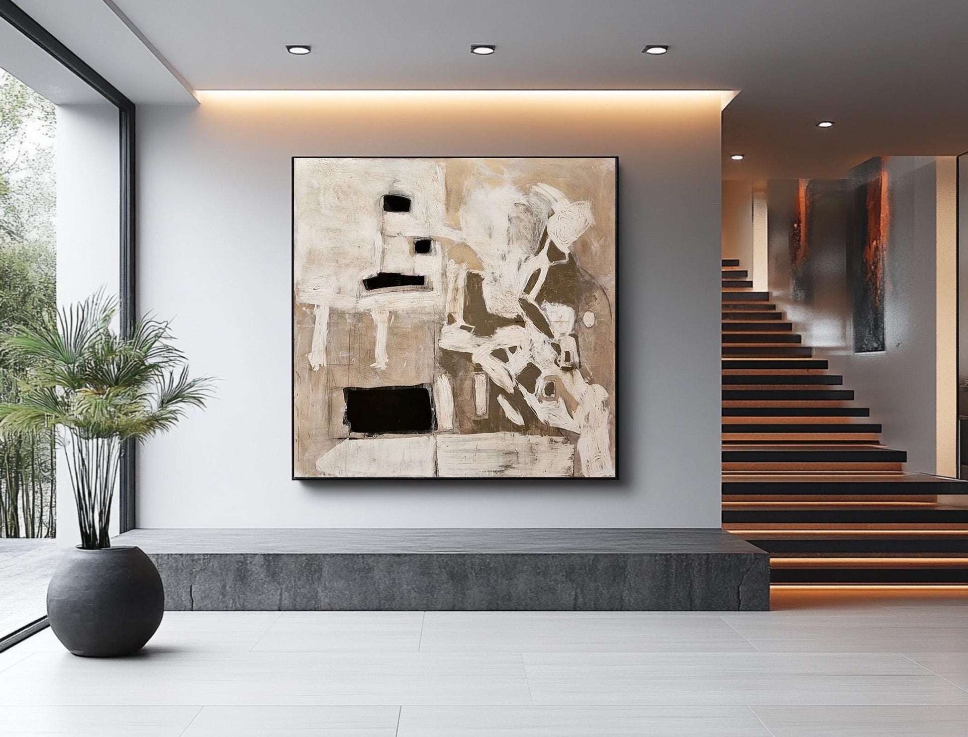 24x24 inch canvas art for living room - image 4 of 8