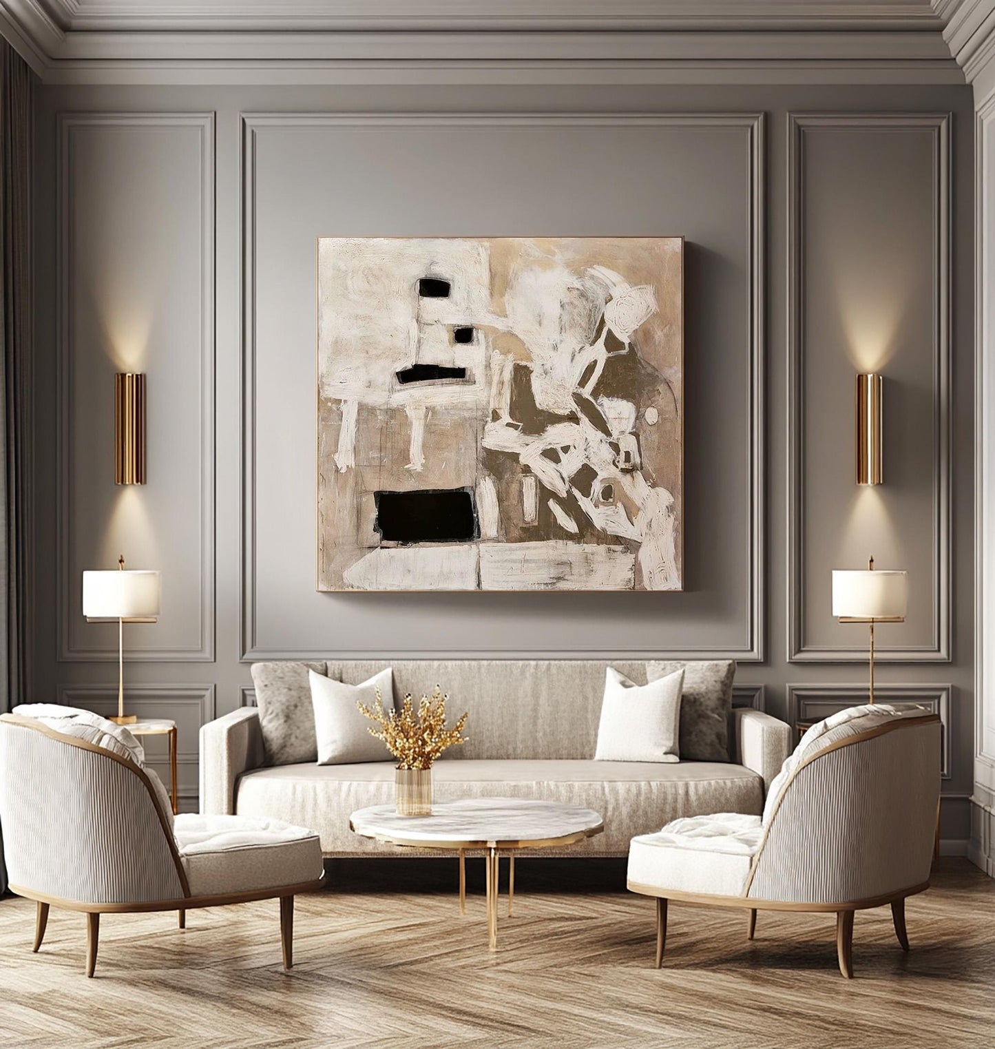24x24 inch canvas art for living room - image 7 of 8