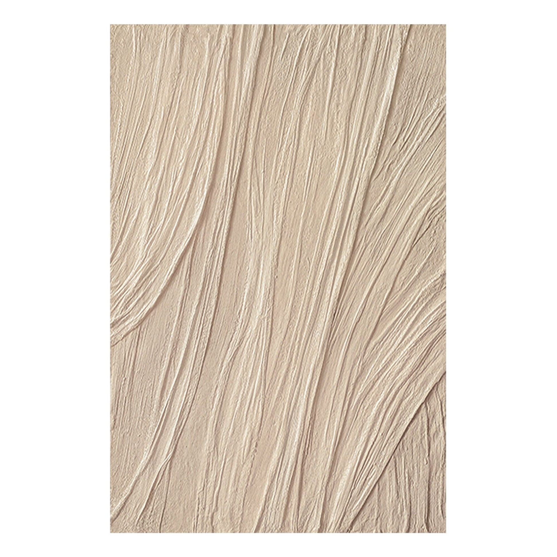 Beige Wabi Sabi Texture Painting: Minimalist Framed Canvas Wall Art #9