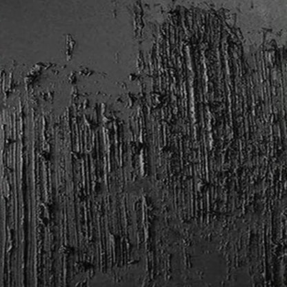 BLACK TEXTURED DIPTYCH: Textured Abstract Painting in Black | beige palette, original bedroom art