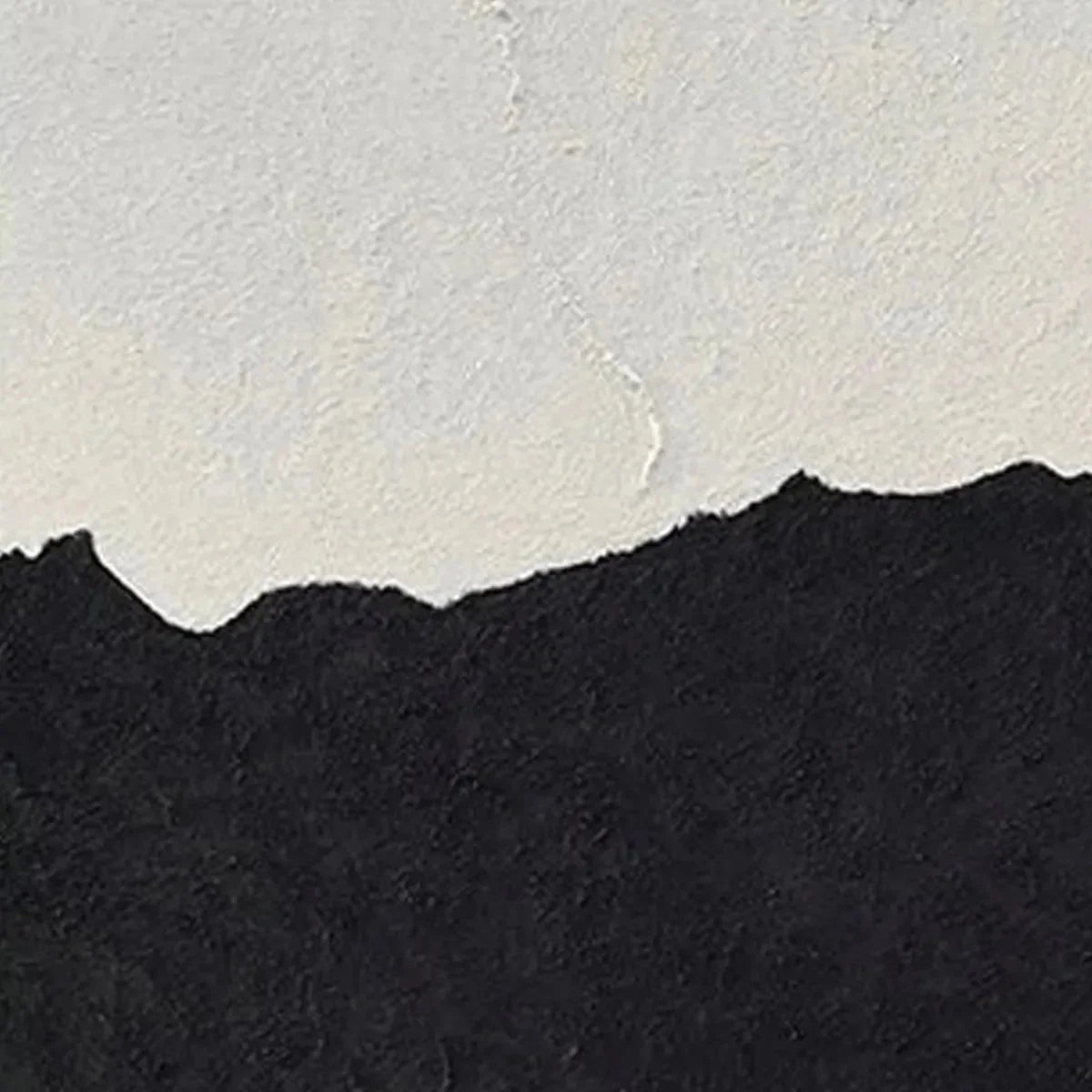 BLACK & WHITE ABSTRACT LANDSCAPE DIPTYCH: Textured Abstract Painting Set of 2, Vertical Wall Art | black frame version on white wall