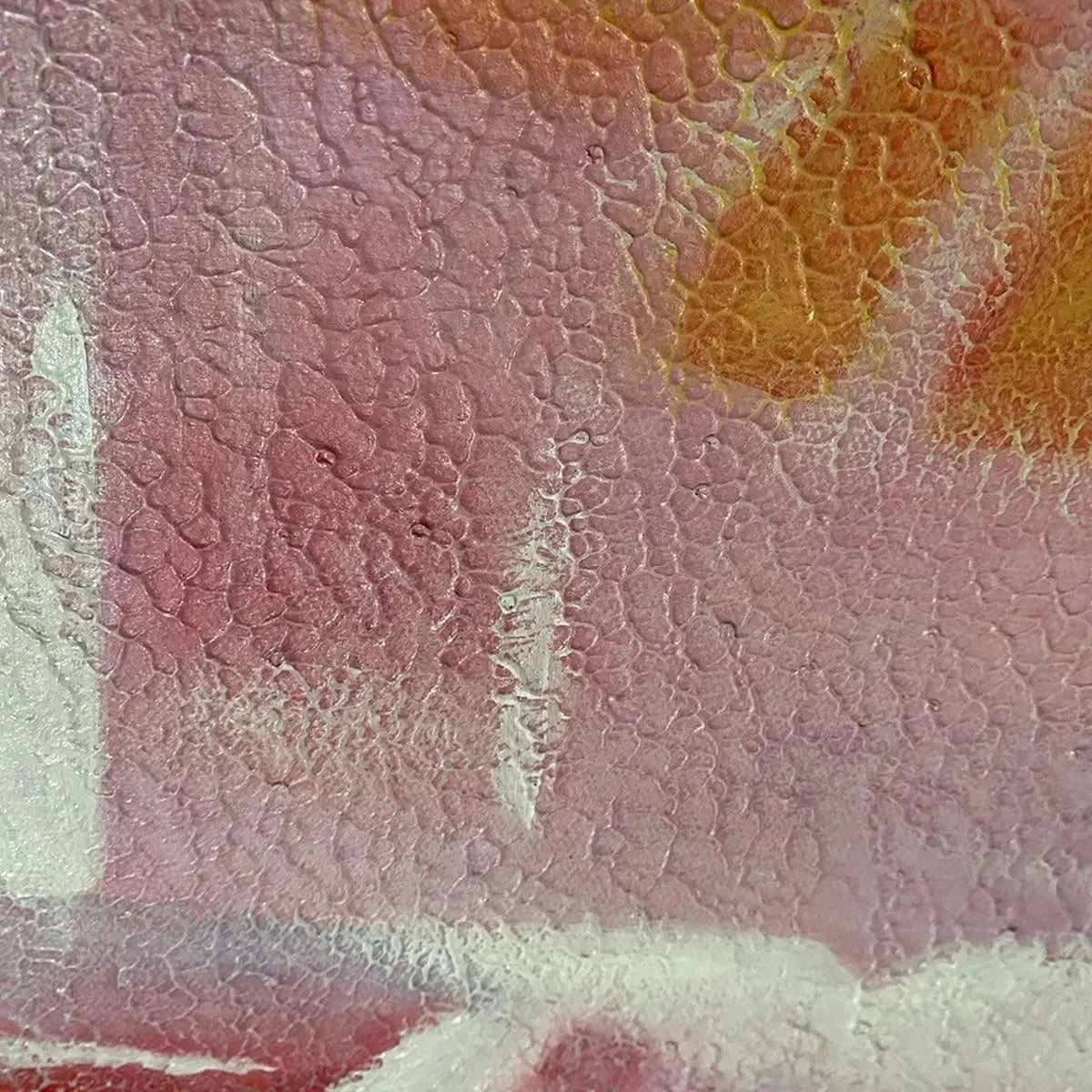 BLUSHING DAWN: Pink Abstract Painting, Textured Wabi Sabi | floral palette, original living room art