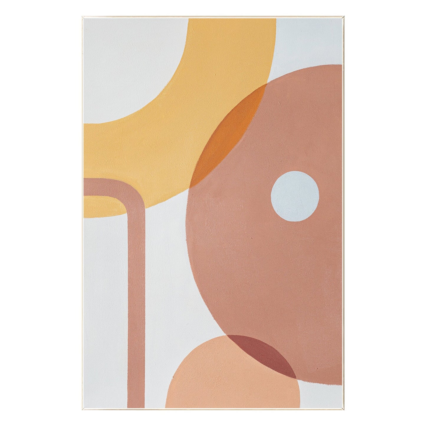BOHO Painting On Canvas Original Abstract Painting, Minimalist Wall Art Decor, L #9