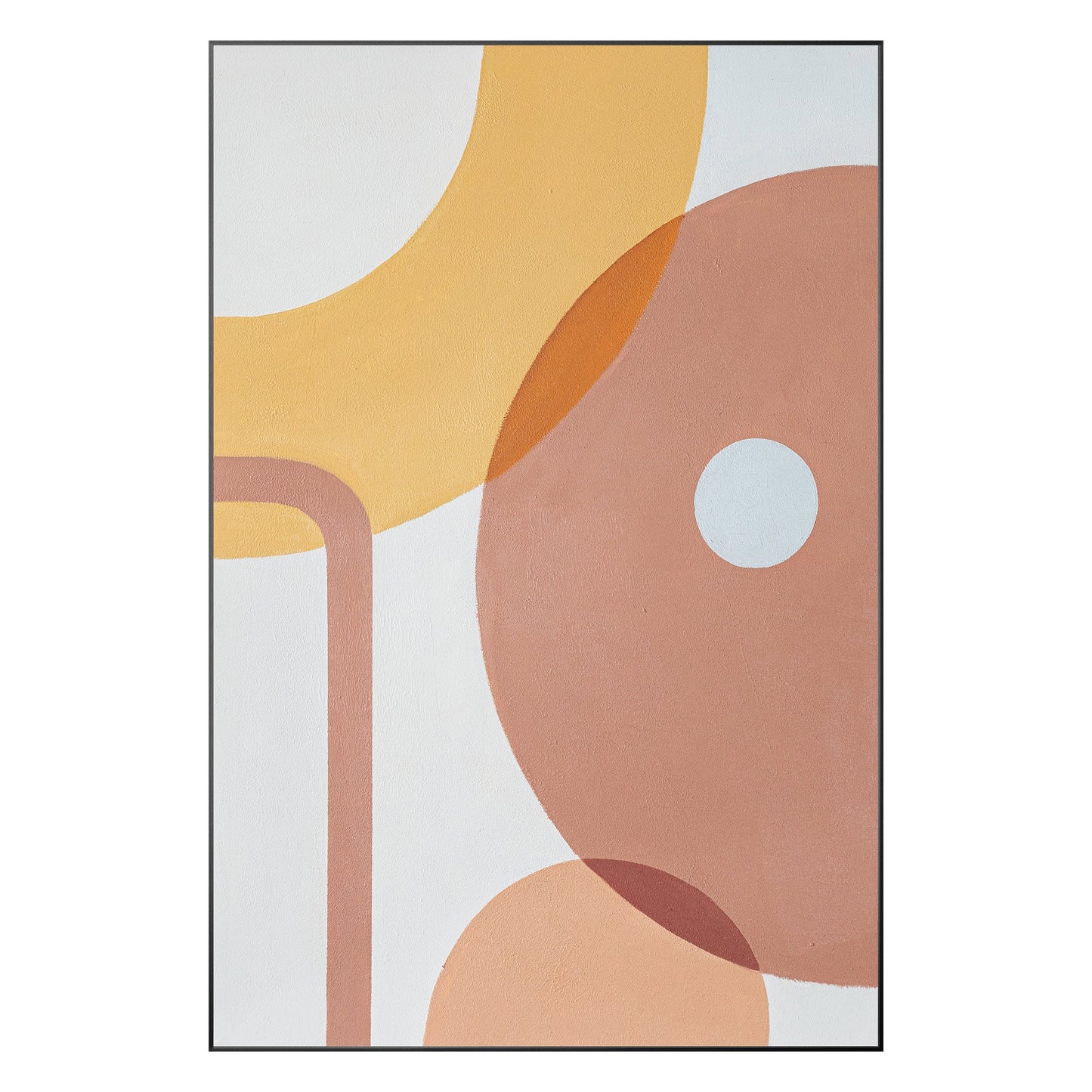 BOHO Painting On Canvas Original Abstract Painting, Minimalist Wall Art Decor, L #10