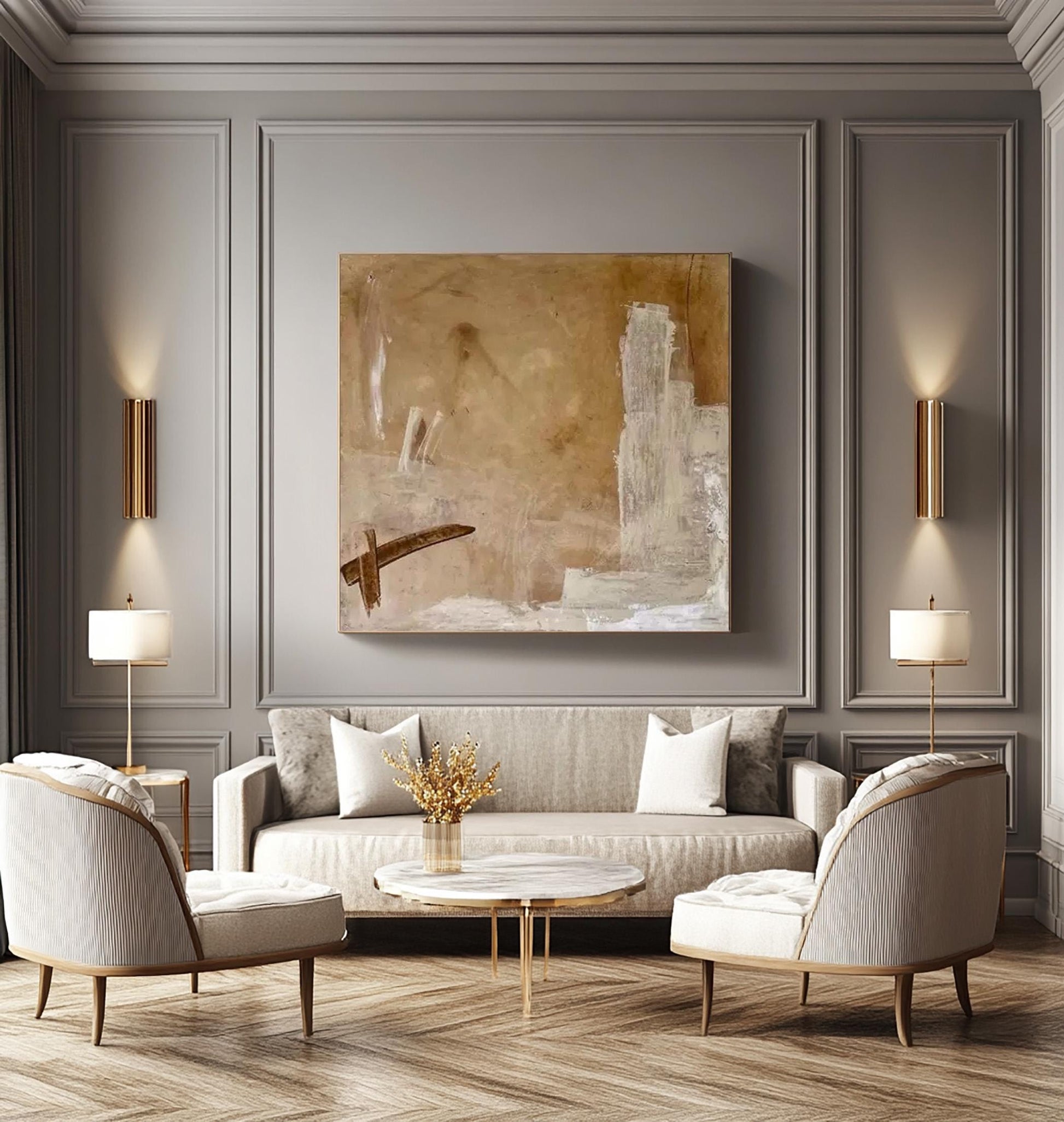 24x24 inch canvas art for living room - image 5 of 8