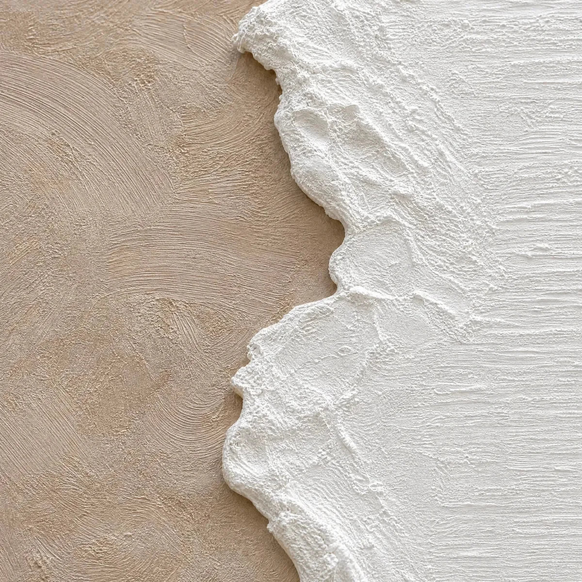 COASTAL CALM: Textured Wabi-Sabi Abstract Beach Painting Diptych | rectangular format, hand-painted canvas edge