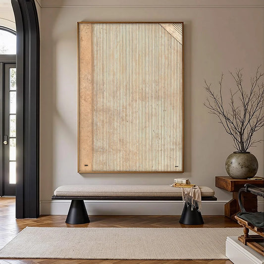 CODEX: Minimalist Architectural Line Art Painting