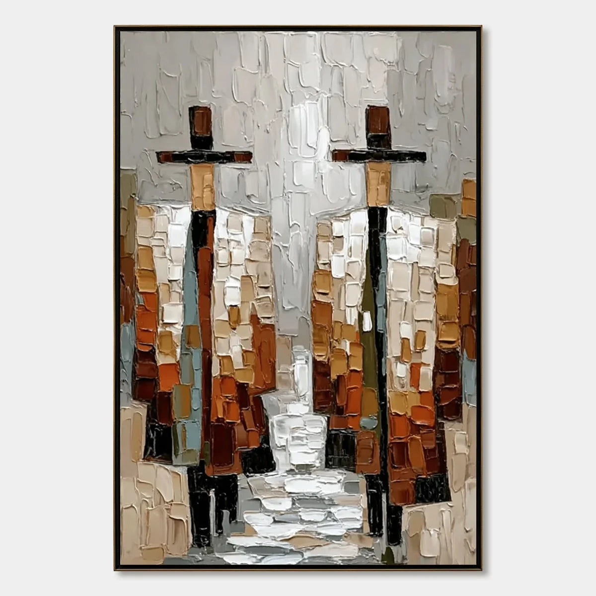 THE COMPANIONS | hanging in , Figurative wall art